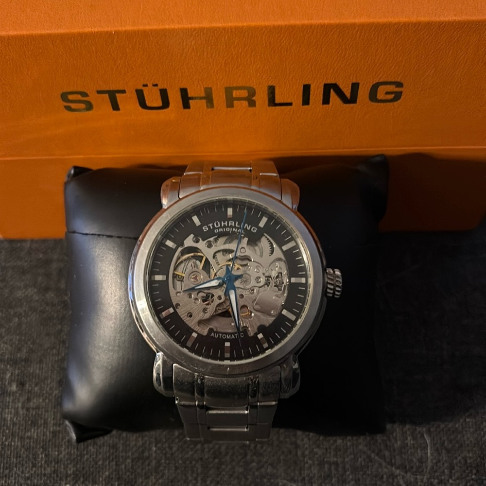 STUHRLING ORIGINAL SKELETON WATCH final price drop!!!!